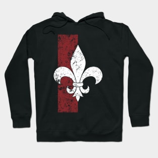 Fleur de lis Martyred Lady Hoodie